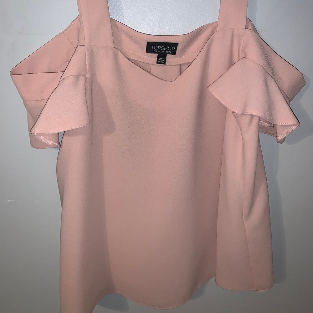 TopShop Blush Blouse